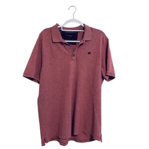 Men's XL Banana Republic Short-Sleeve Purple/Burgundy Color Polo